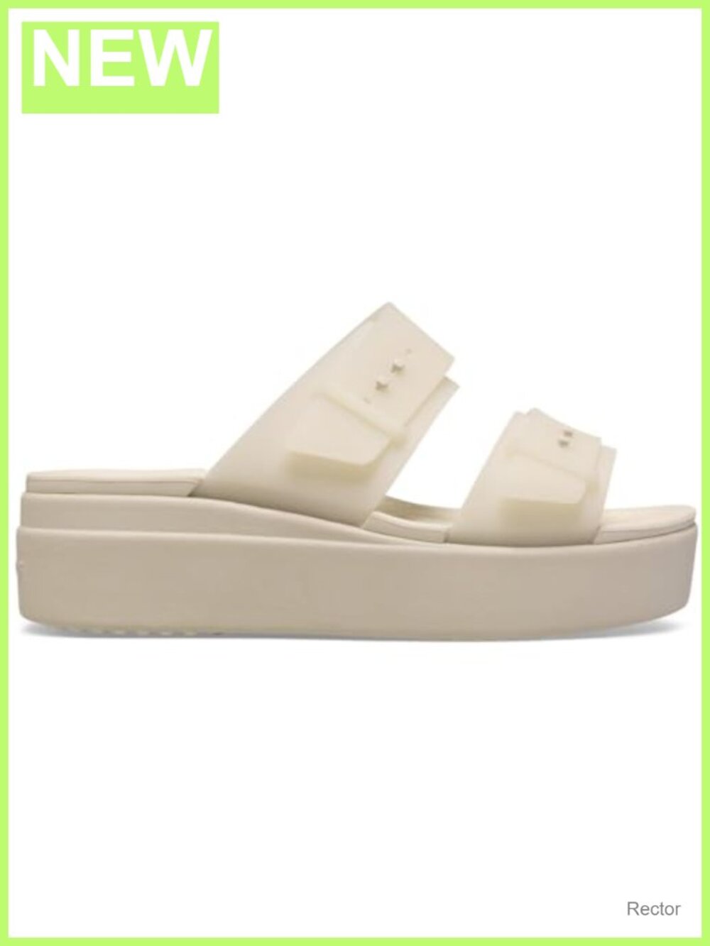LiteRide Foam Wedge Sandals Adjustable Two-Strap Slip On Comfort